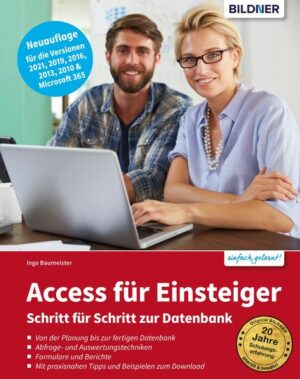 Access für Einsteiger - für die Versionen 2021