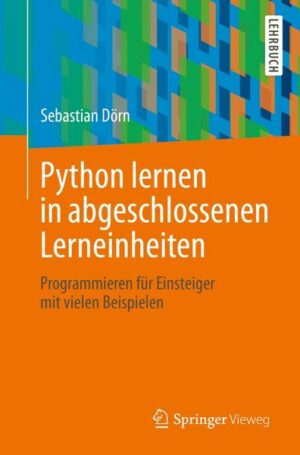 Python lernen in abgeschlossenen Lerneinheiten